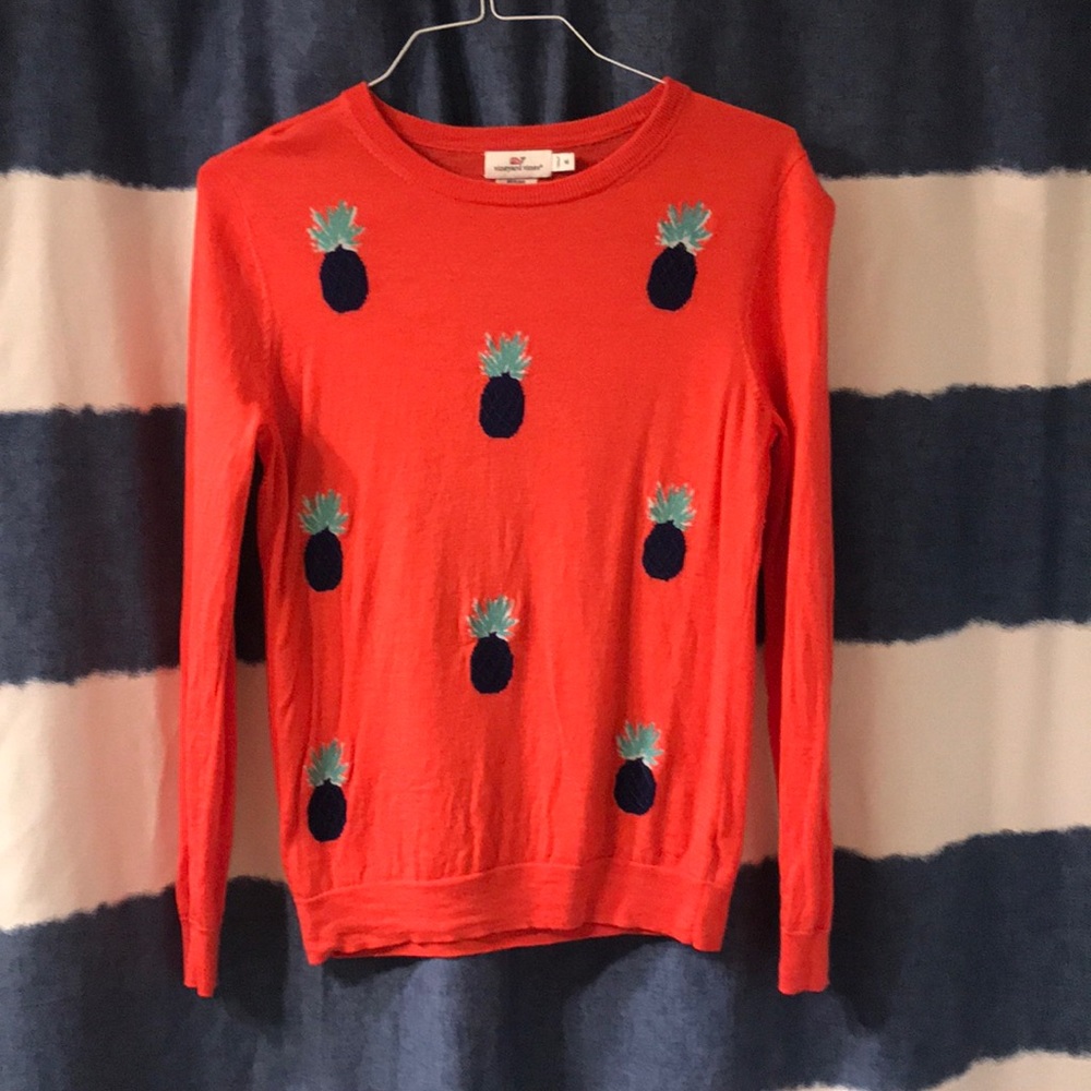Vineyard Vines Pineapple Sweater *RARE*